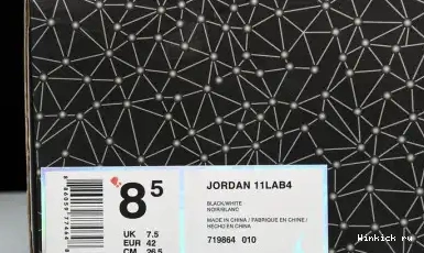 Lab4 Air Jordan BLACK 4 0501